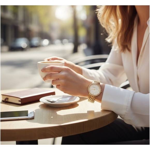 Gold Michael Kors Watch - Picture 3 of 7